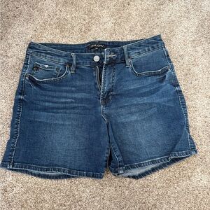 Dear John Dark Blue Jean Shorts